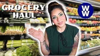 Big Ww Grocery Haul For Weight Loss - New Foods & Weight Watchers Points Included!