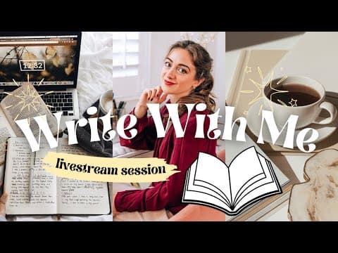 Let's Write Together ✨✍🏼 Deep Focus Livestream