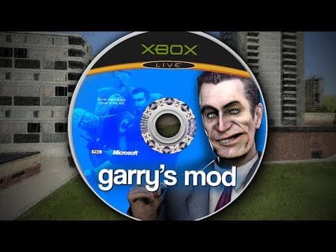 Gmod On The Xbox Is Truly Deranged