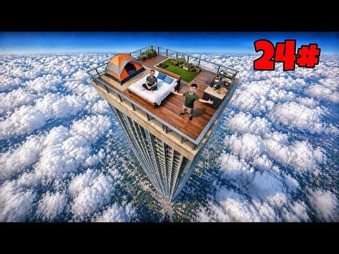 We Survived 24 Hours On Terrace