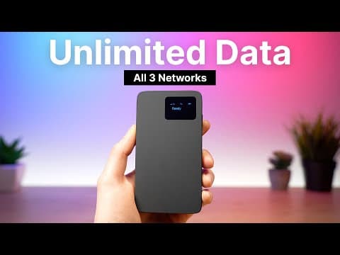 Mergewifi Mini Review: Unlimited Lte Hotspot Data On All 3 Networks!