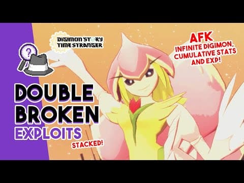 This Afk Exploit Is Insane In Digimon Story: Time Stranger! | Easy Xp, Bonus Stats, Bond And More!
