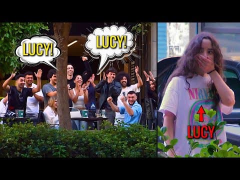 Surprising Strangers With Their Names