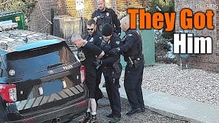 They Arrested Him | In My Backyard | Handyman Security Update |