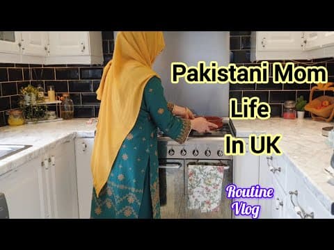 Life Of Pakistani Mom In Uk // Routine Vlog// New Shoes