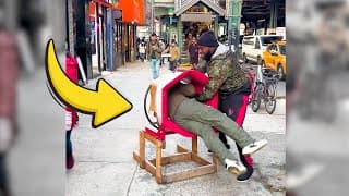 Man gets tossed for selling over priced Christmas Tree's!