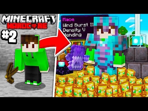 I Became Immortal In Minecraft Hardcore! (episode 2)