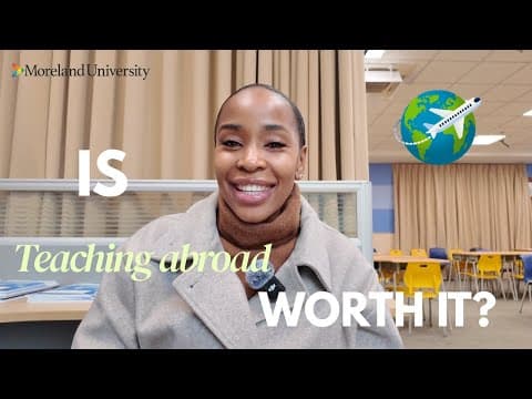 Is Teaching Abroad Worth It? This Is What You Can Expect! @morelanduniversity #teachingcommunity
