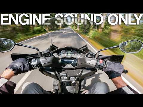 Suzuki Burgman 400 Sound [raw Onboard]