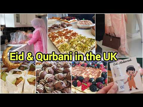 How We Celebrate Eid And Do Qurbani In Uk🇬🇧🐑.//