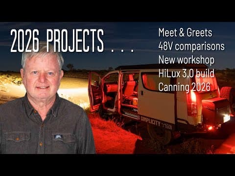 2026 Projects @4xoverland