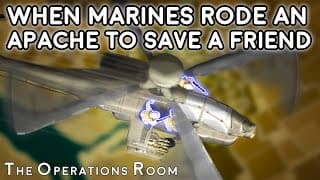 When Marines Rode On An Apache To Save A Comrade - Operation Glacier 2007