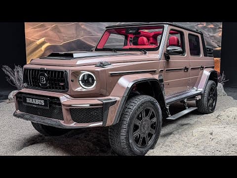 G63 Brabus Cabriolet 🔥 800 Hp +sound! Crazy G-class Open Top Beast!