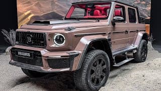 G63 Brabus Cabriolet 🔥 800 Hp +sound! Crazy G-class Open Top Beast!