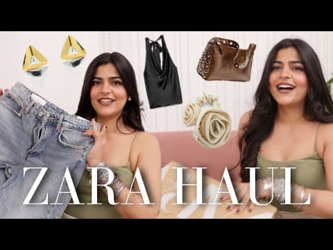 Huge Zara Try On Haul | Spring-summer Fashion Finds🌸