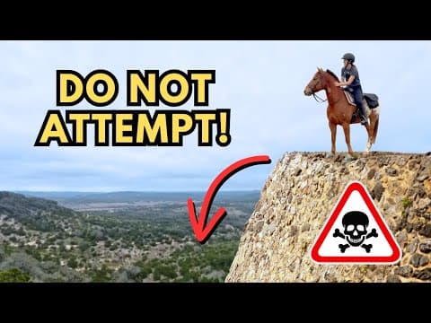 The Scariest Horseback Ride Of My Life!