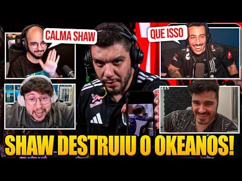 Reação Dos Streamers Ao Shaw Tirando O Okeanos Pra M3rda Após Vitória Contra A Senitnels