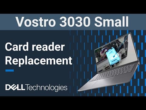 Vostro 3030 Small Desktop | How To Replace The Media Card Reader