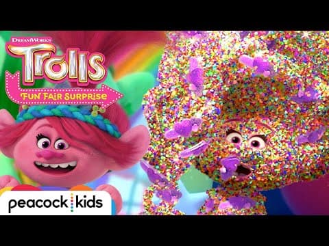 Hair Emergency? Call Poppy & Viva! | Fun Fair Surprise | Trolls
