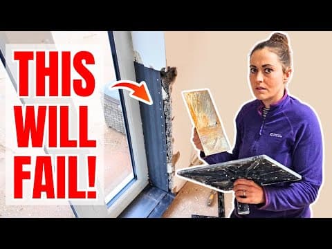 Avoid This Plastering Mistake Around Door And Window Reveals!