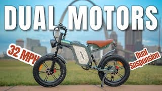 Dual Motor E-bike For Around $1000 Is Fast // Jansno X60 Review