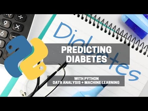 Predicting Diabetes With Python: Data Analysis + Machine Learning