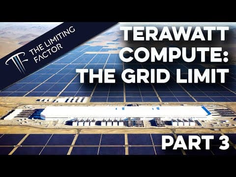 Part 3:  Where To Build 1 Tw Of Compute And Beyond? // On-grid, Off-grid, Or Off-world...