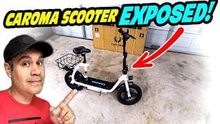 How I Tried The Caroma P9 Electric Scooter — Affordable, Fun, And Worth It?