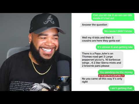 Text Receipt | She Thought He Was Going To Provide For Her Starting 7