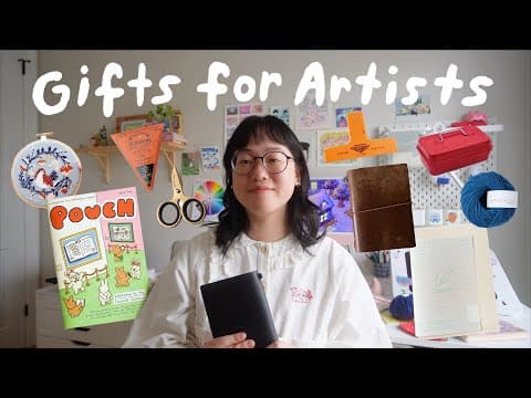Gift Ideas For Artists + Creative People ♡ 2025 Gift Guide ♡ Stationery, Fiber Arts, Small Business