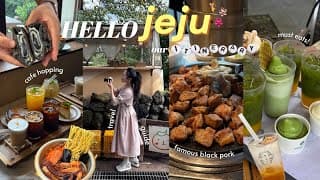 Jeju Island In 5 Days | Where To Eat, What To Do, Best Cafes And Restaurants! 🍊