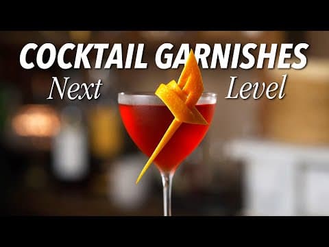 Level Up Your Cocktail Game With 5 Pro Garnishes