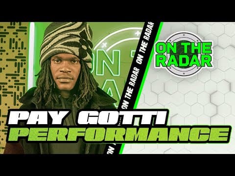 Pay Gotti "money & Murda" & "watch It Burn" | On The Radar Performance