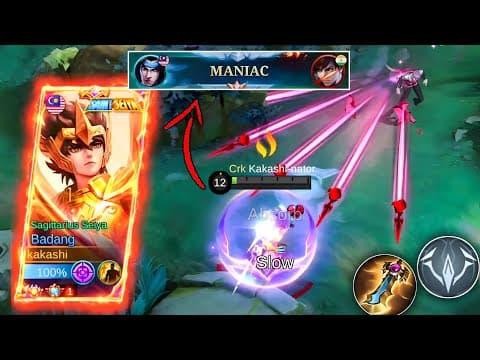 Badang 24 Kills And Maniac!! Badang Best Build Mobile Legends