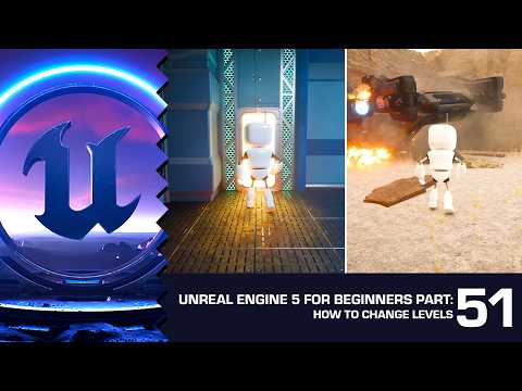 Level Transition In Seconds - The Fast Way To Switch Maps: Unreal Engine 5 For Beginners #51