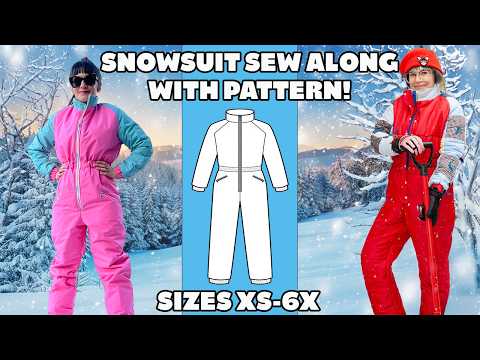 Diy Snowsuit Sewing | Full Pattern Included With Complete Instructions!