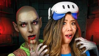 I Squealed At This Unique Vampire Slaying Horror Puzzler! Silent Slayer Vr (quest 3)