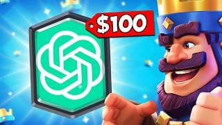 I Gave Chatgpt $100 To Spend In Clash Royale
