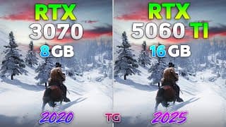 Rtx 5060 Ti Vs Rtx 3070 - Test In 10 Games