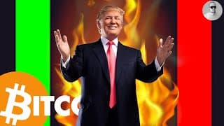 Trump Shakes The #bitcoin Market