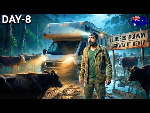Driving Australia’s 🇦🇺 Deadliest Road : Flinders Highway | Day - 6,7,8