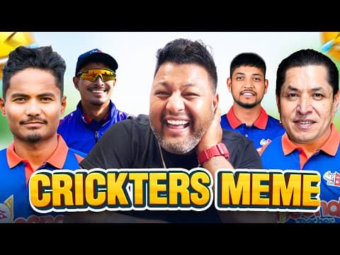 Reacting To | Nepali Cricket Meme | Remastered @sajanshresthaa