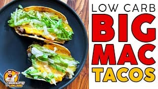 Low Carb Big Mac Tacos? 🍔🌮 Viral Tiktok Recipe Test!