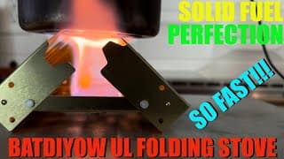 Batdiyow Ul Solid Fuel Stove - Awesome!!