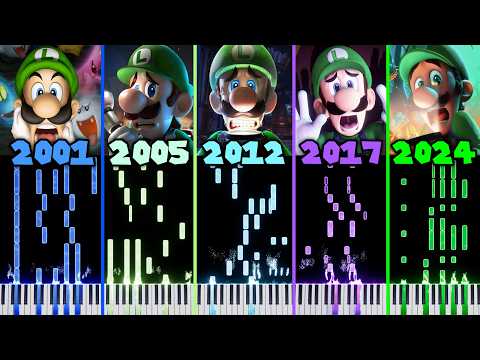 Evolution Of Luigi Music (2001 - 2024)