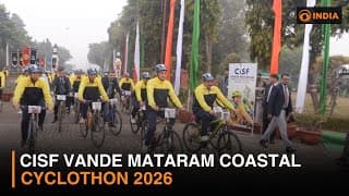Cisf Vande Mataram Coastal Cyclothon 2026