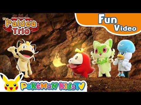 Pokémon Puppet Theater - The Paldea Trio Goes On An Adventure | Pokémon Kids Tv​