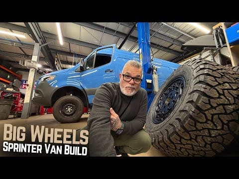 BIG DAY Of Van Upgrades. Sprinter Van Build Is OFF-ROAD READY