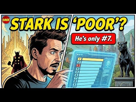 Who Are Marvel's Richest Characters? (top 10)