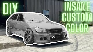 Painting My Is300 An Insane Custom Color!